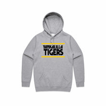 Load image into Gallery viewer, Yankalilla Tigers - Printed Logo Hoodie - Front - Black/ Grey
