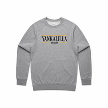 Load image into Gallery viewer, Yankalilla Tigers - Embroidered Sweater - Front - Black/ Grey
