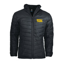 Load image into Gallery viewer, Yankalilla Tigers - Embroidered Puffer Jacket - Black
